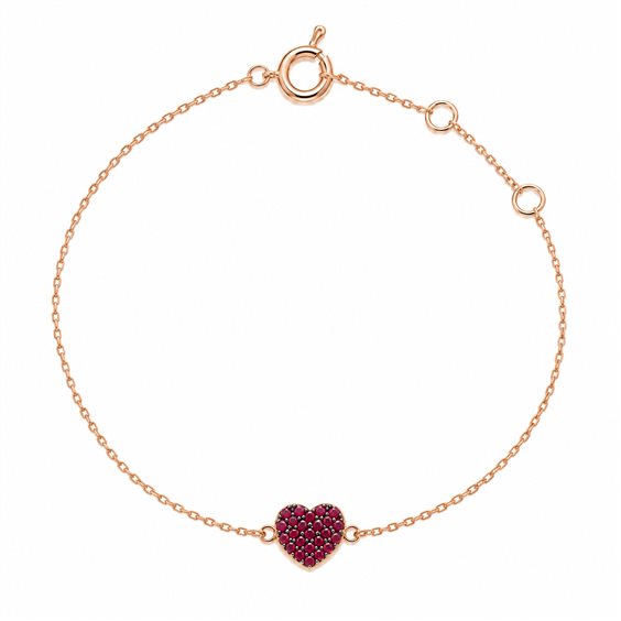 Pulsera Crivelli Mujer in Oro rosa Rubino 0.08 Ct 370-XB2944 - 370-XB2944